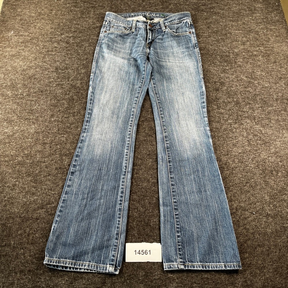 Levi's 633 Bootcut Jeans Womens 4 M Blue Denim Cotton Stretch 5 Pockets Outdoor